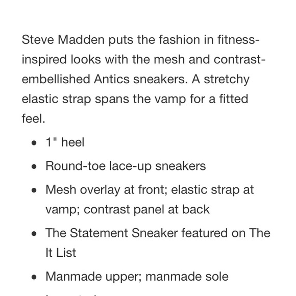 Steve Madden Sneakers - Picture 4 of 6